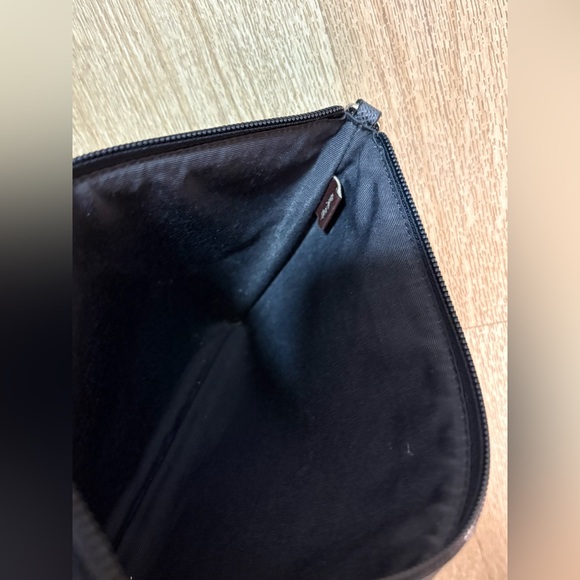 COACH LEATHER STORY PATCH POUCH - Picture 5 of 5